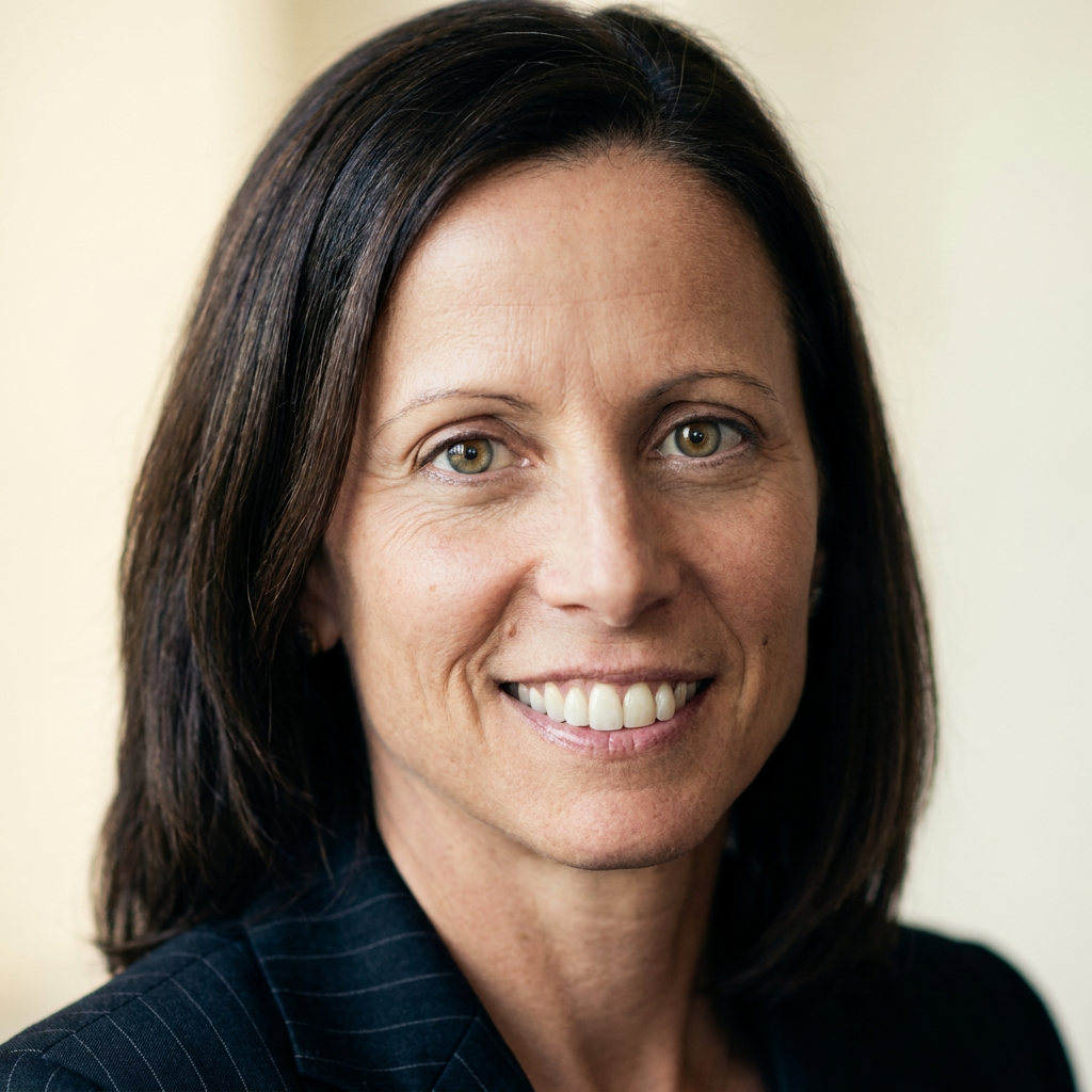 Portrait of Adena Friedman