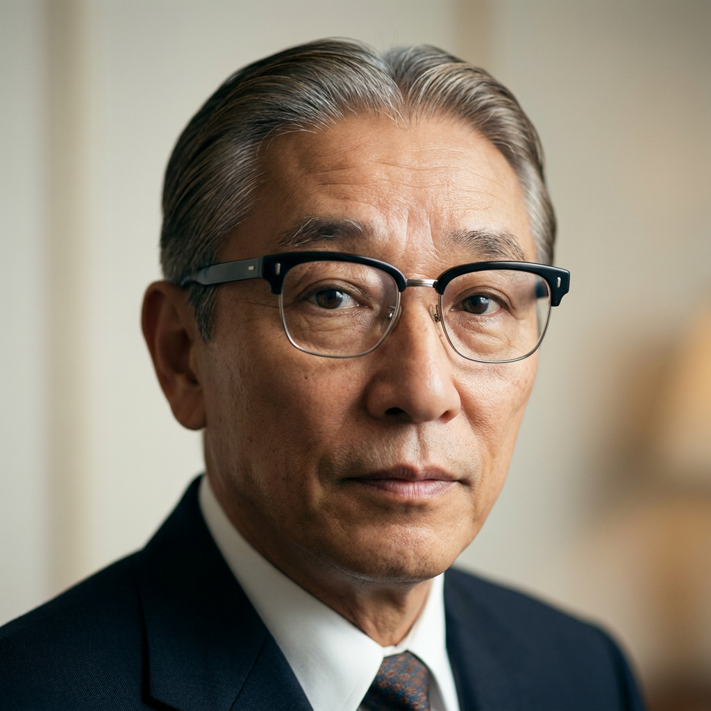Portrait of Akio Morita
