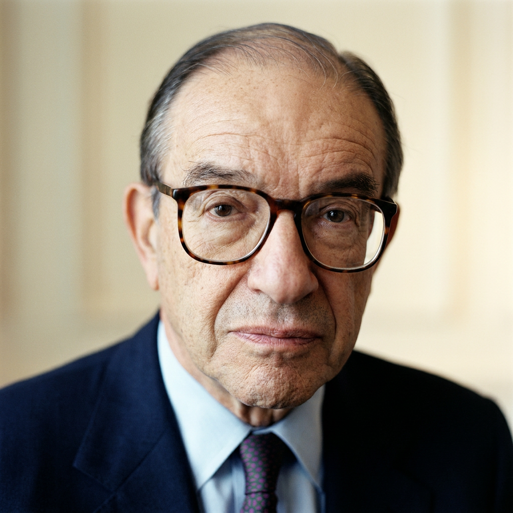 Portrait of Alan Greenspan