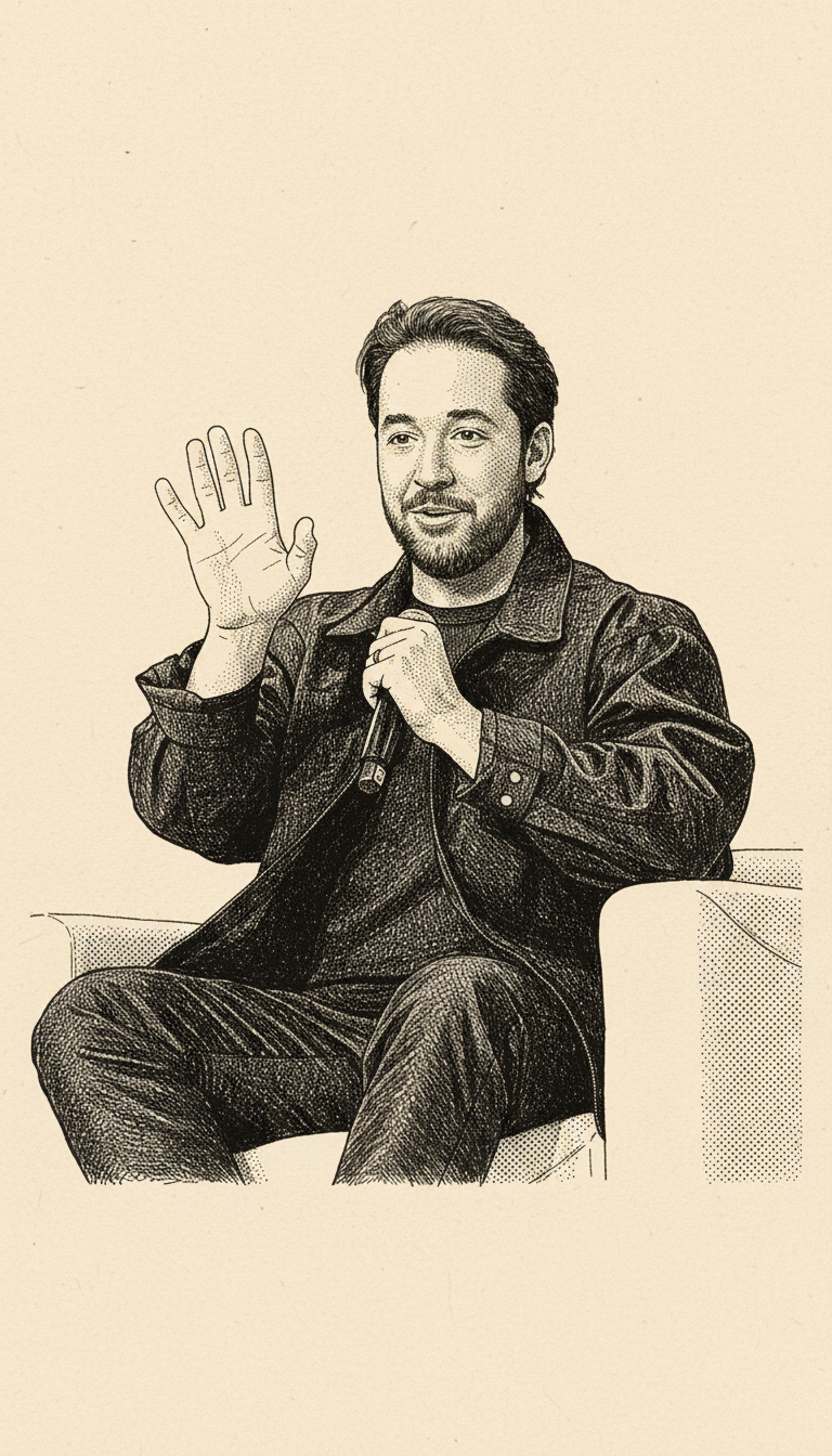Portrait of Alexis Ohanian