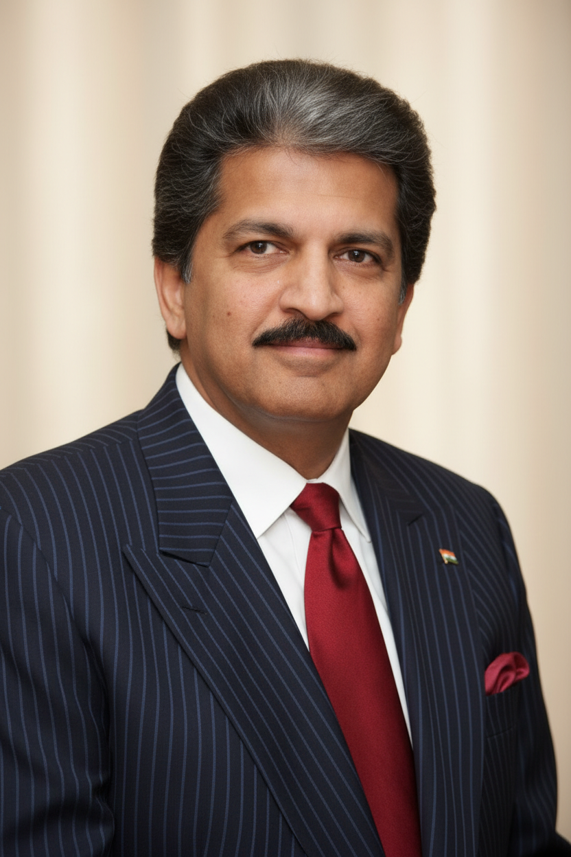 Portrait of Anand Mahindra