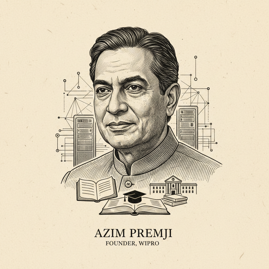 Portrait of Azim Premji