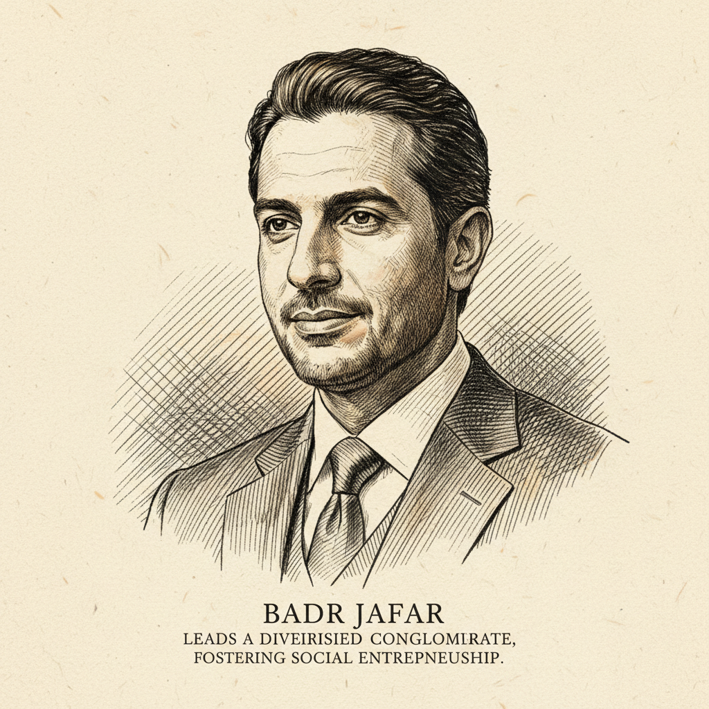 Portrait of Badr Jafar