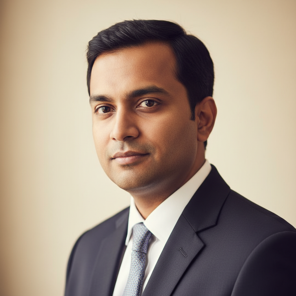 Portrait of BYJU Raveendran