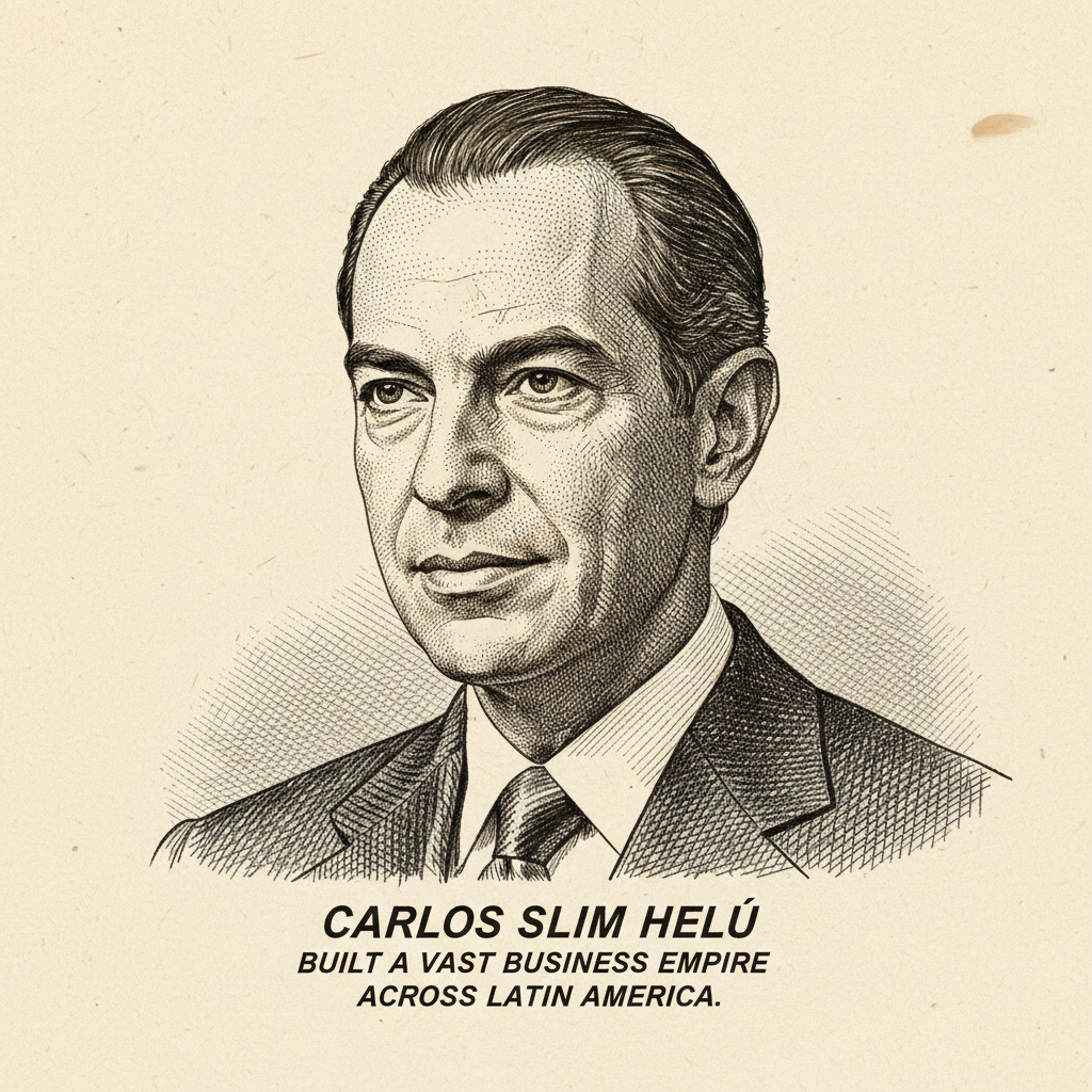 Portrait of Carlos Slim Helú
