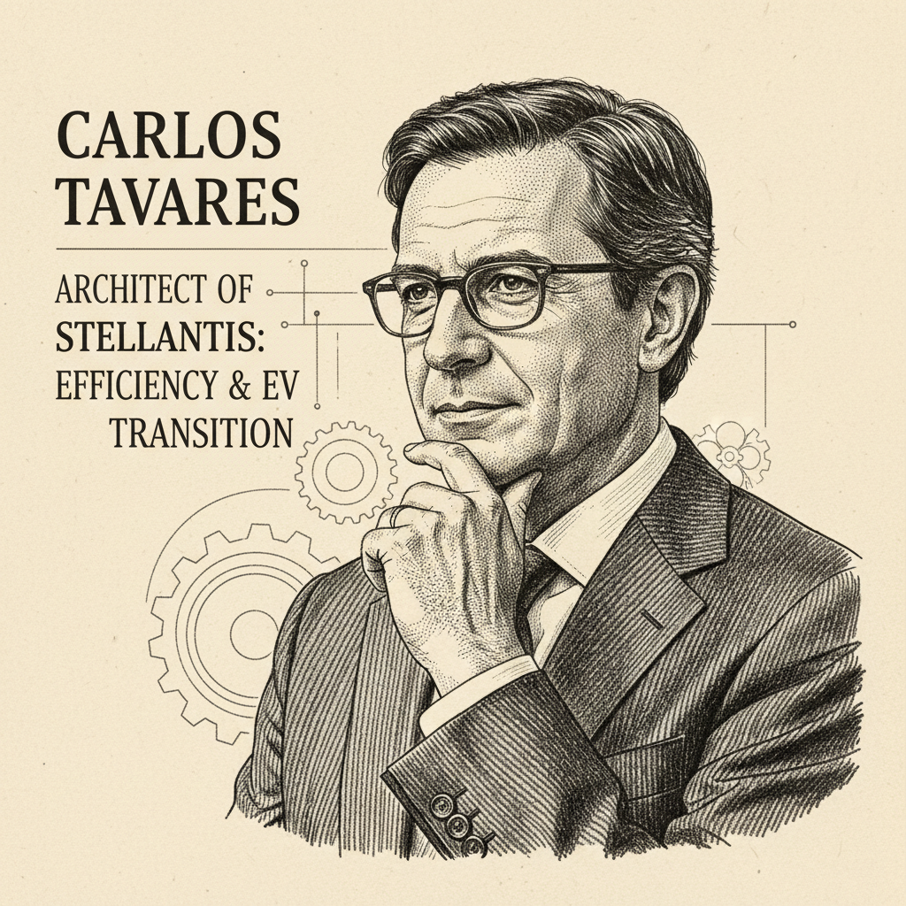 Portrait of Carlos Tavares