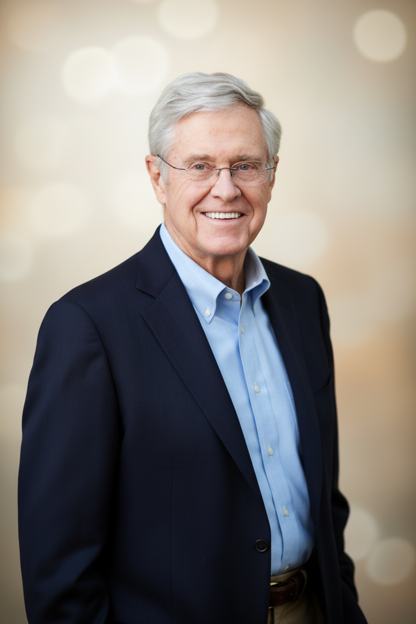 Portrait of Charles Koch