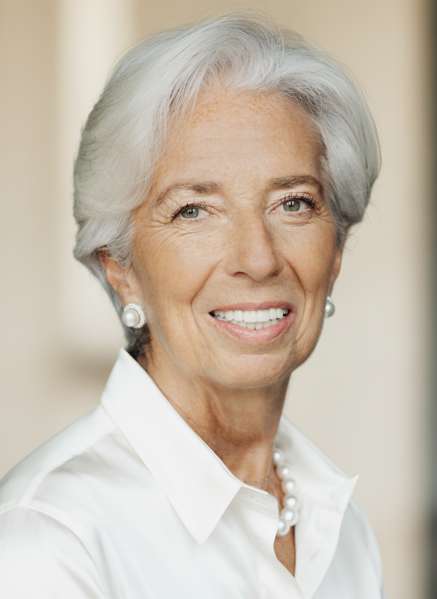 Portrait of Christine Lagarde