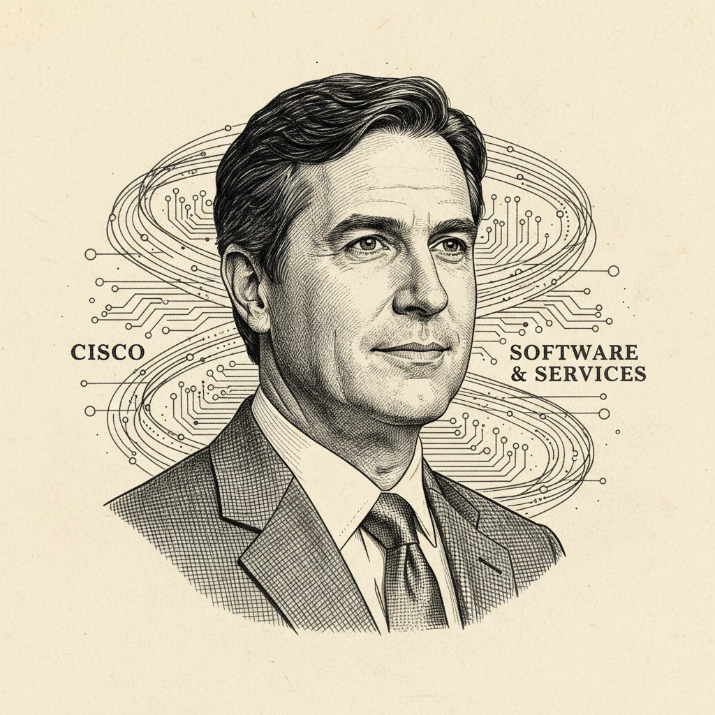 Portrait of Chuck Robbins
