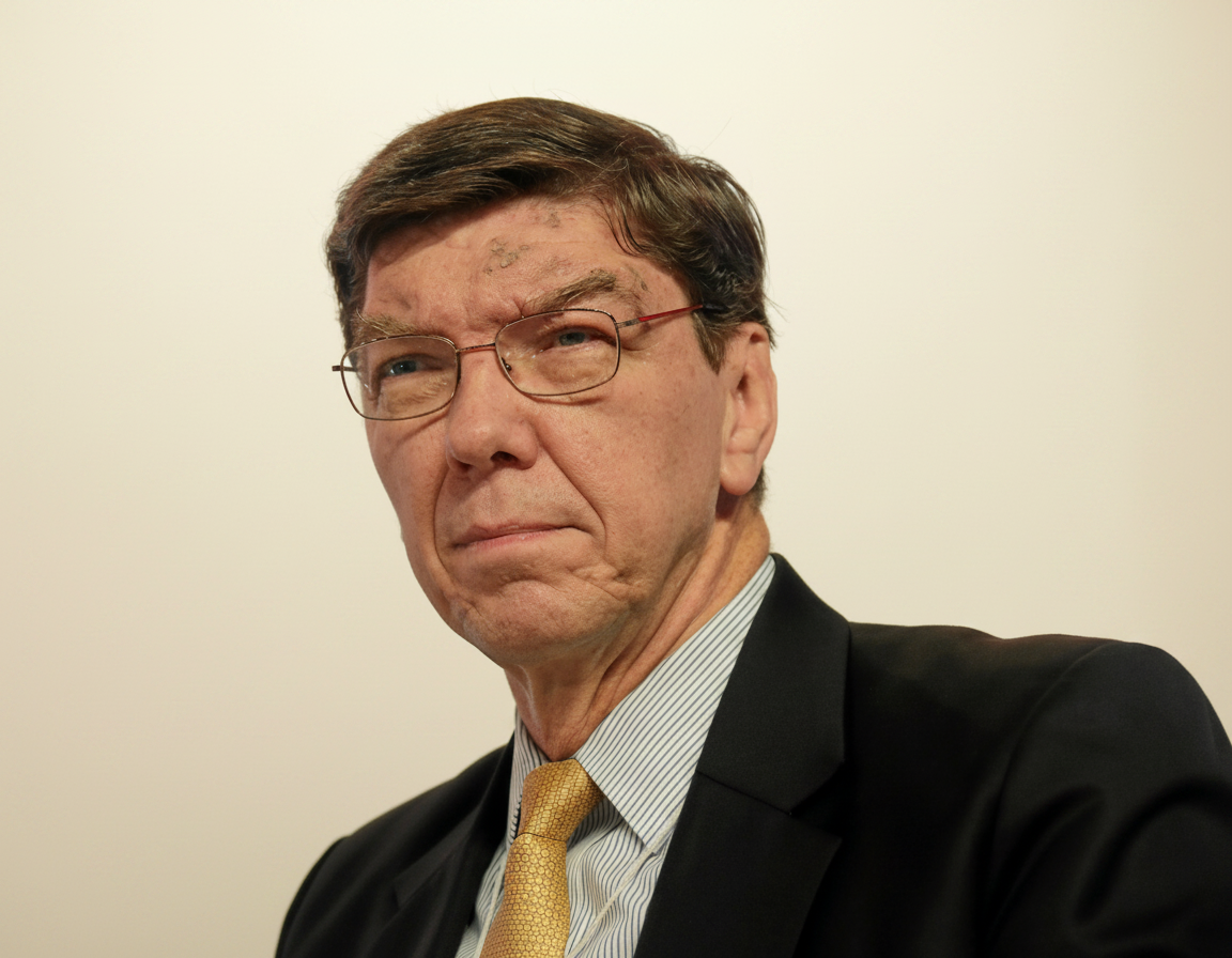 Portrait of Clayton Christensen