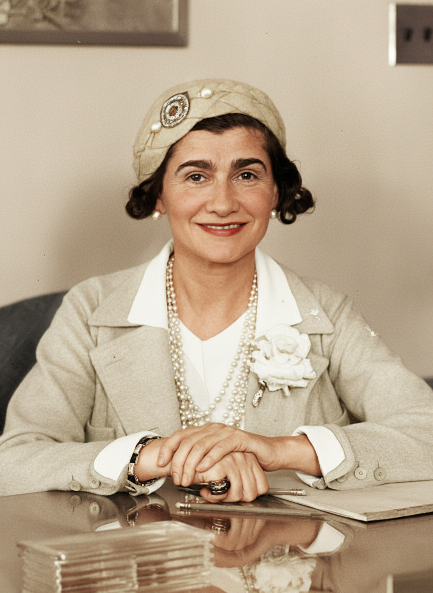 Portrait of Coco Chanel