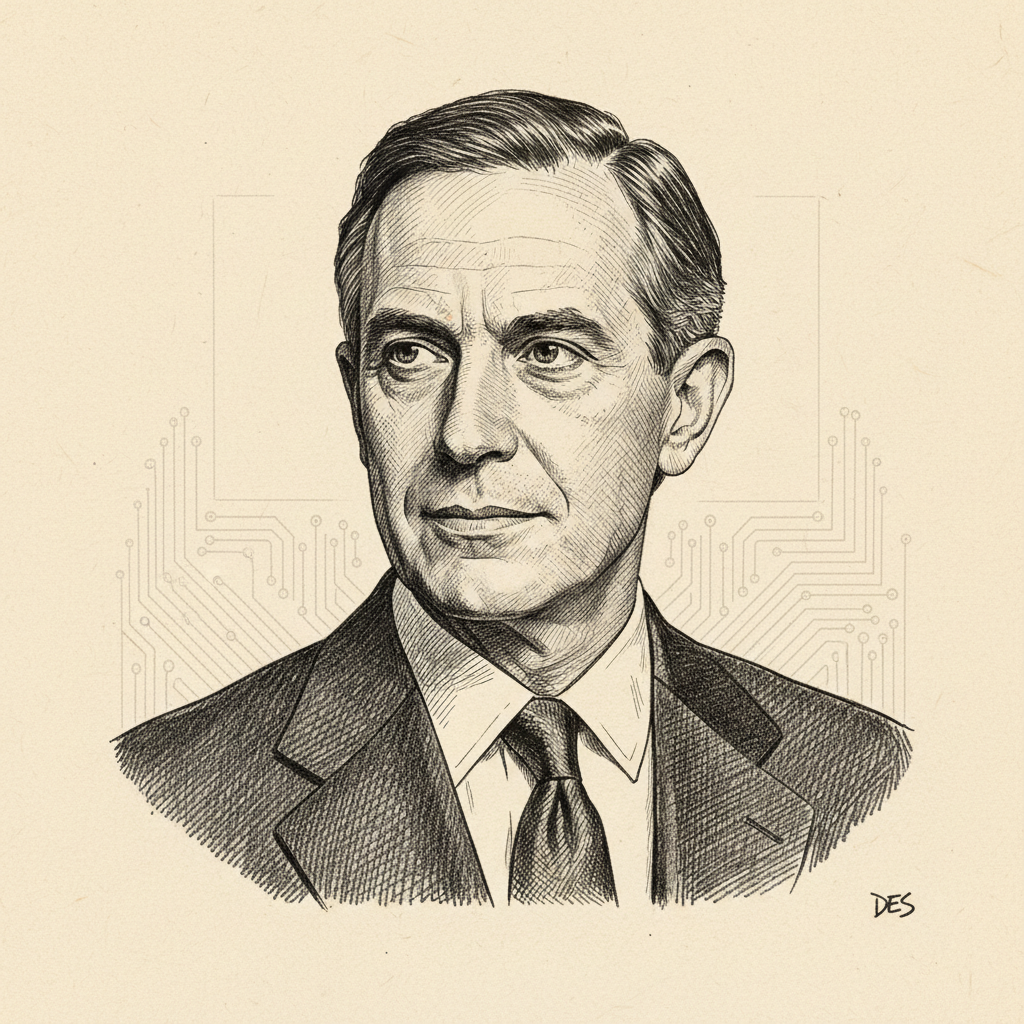 Portrait of David E. Shaw