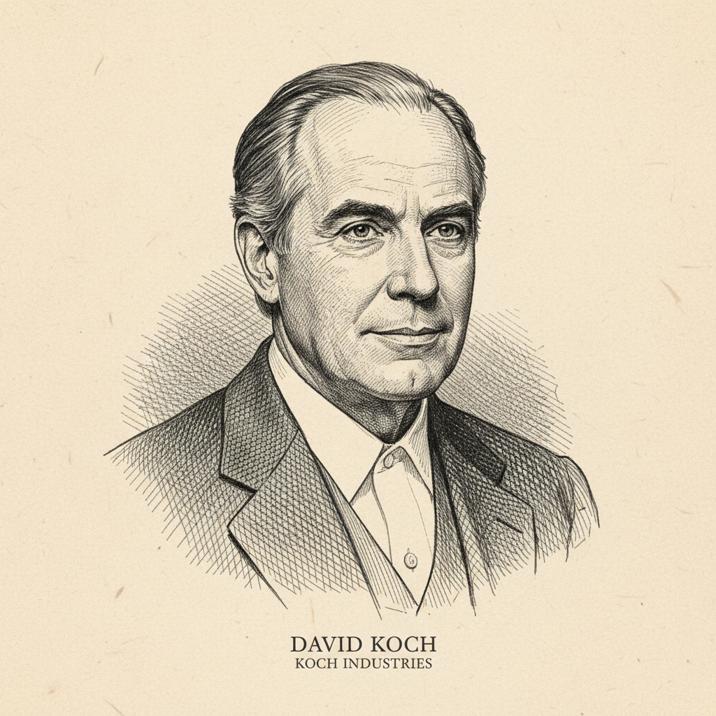 Portrait of David Koch