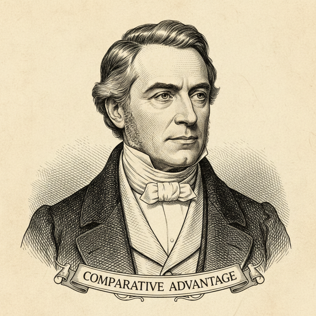 Portrait of David Ricardo
