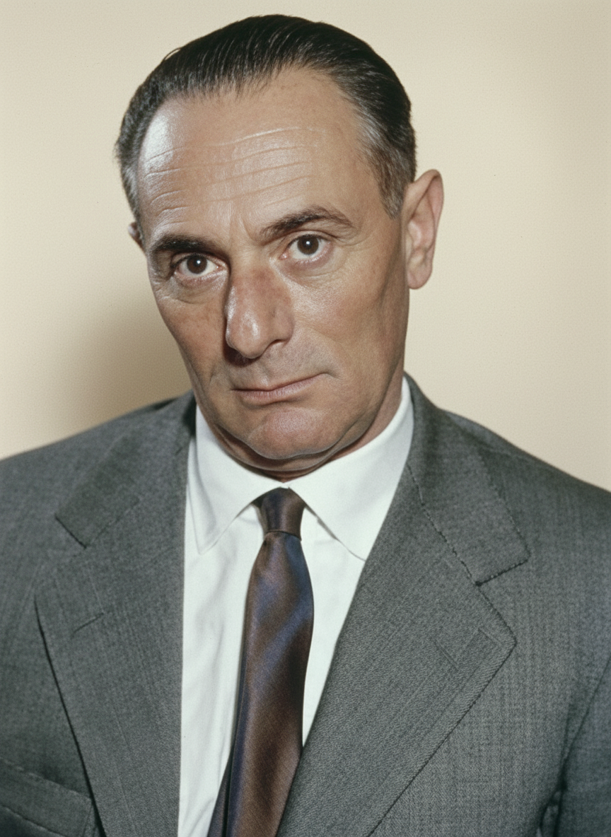 Portrait of Enrico Mattei