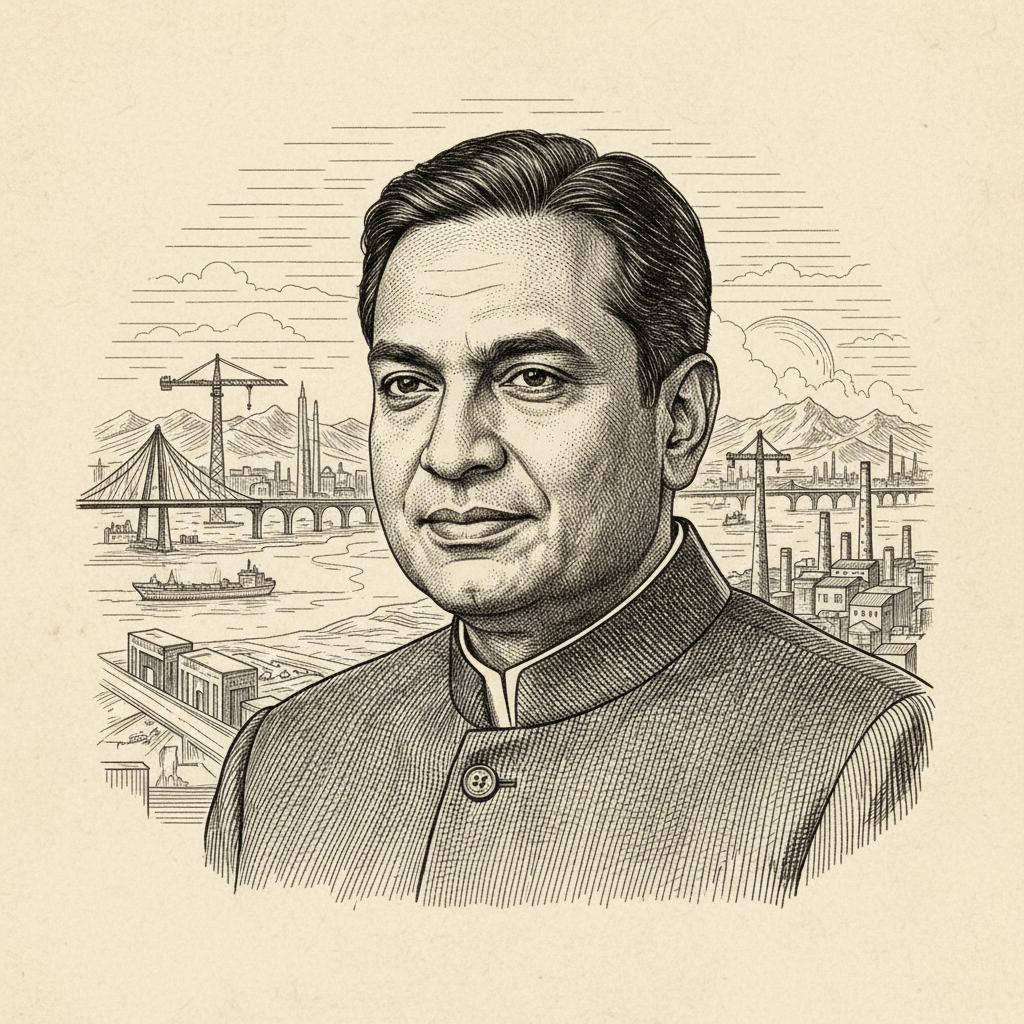 Portrait of Gautam Adani