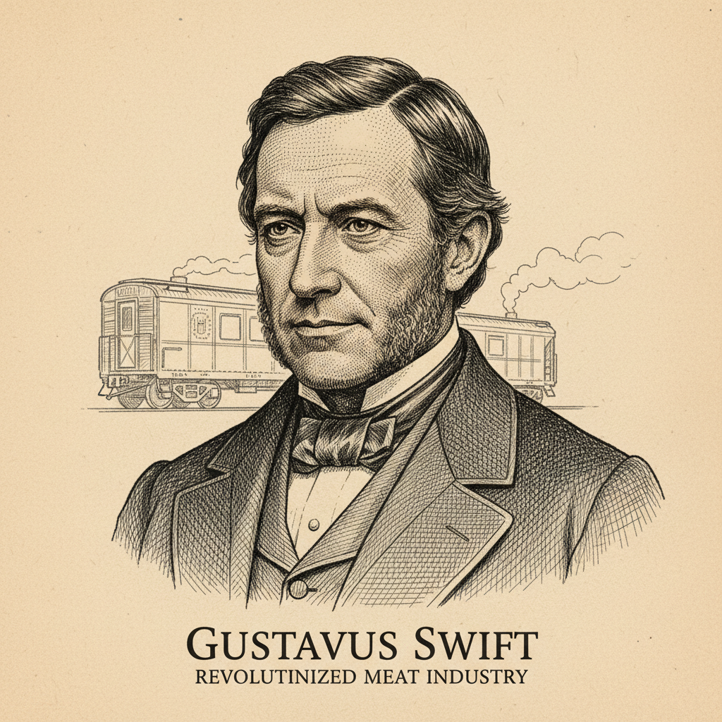 Portrait of Gustavus Swift