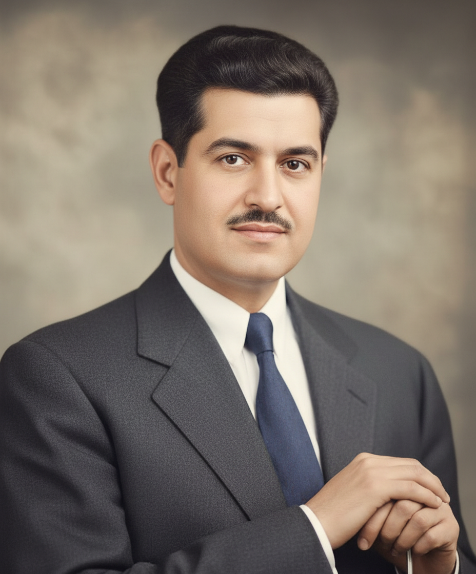 Portrait of Hassan Kamel Al-Sabbah