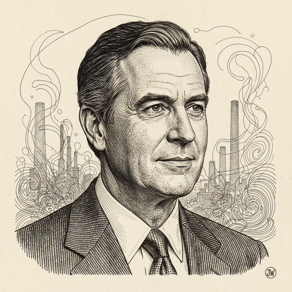 Portrait of Jack Welch