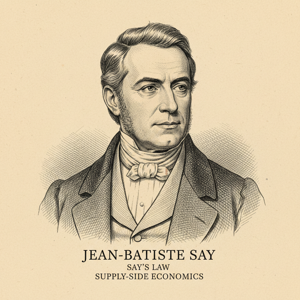 Portrait of Jean-Baptiste Say