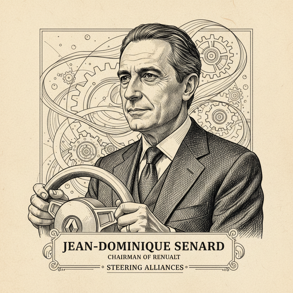 Portrait of Jean-Dominique Senard