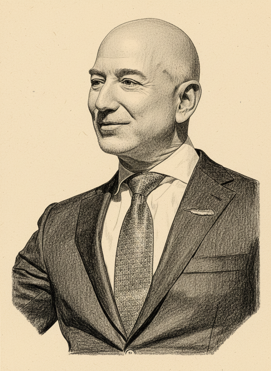 Portrait of Jeff Bezos