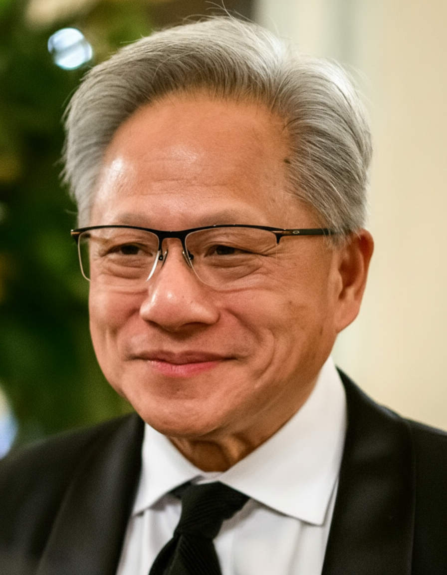 Portrait of Jensen Huang