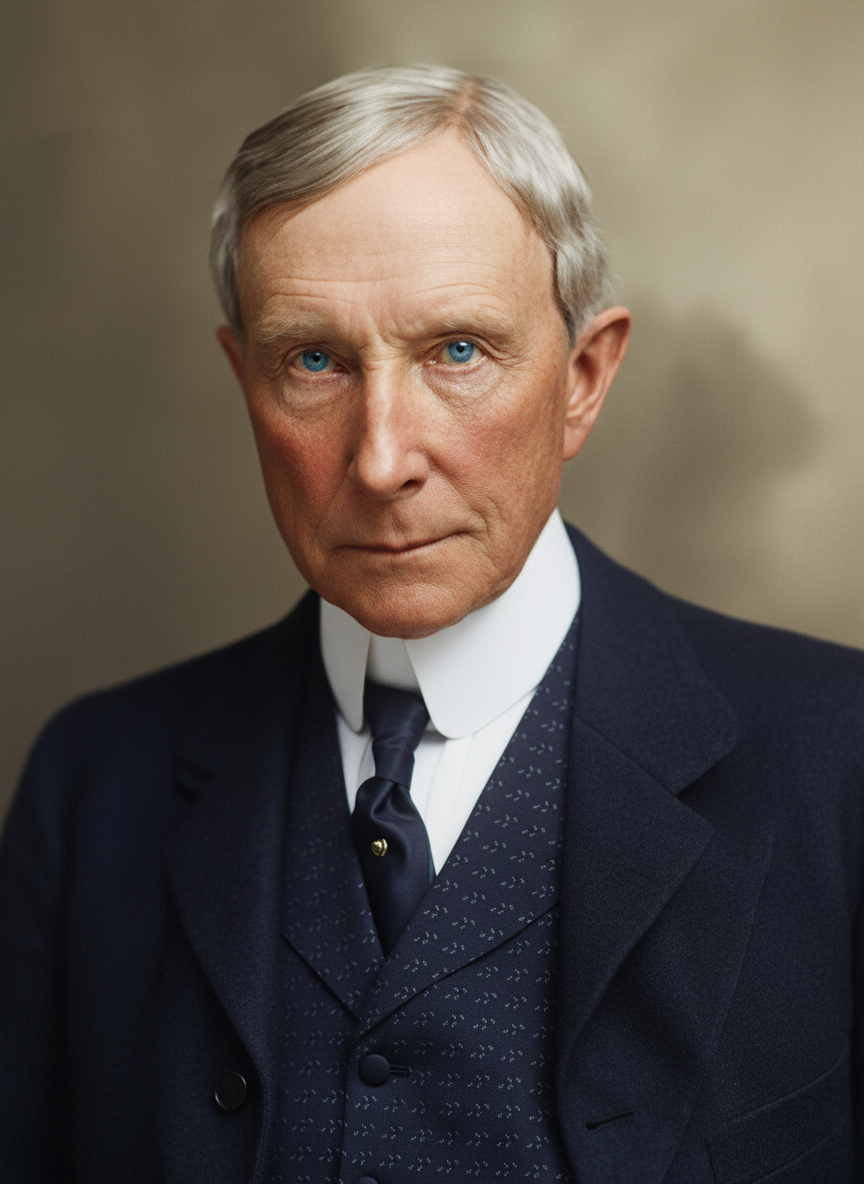 Portrait of John D. Rockefeller