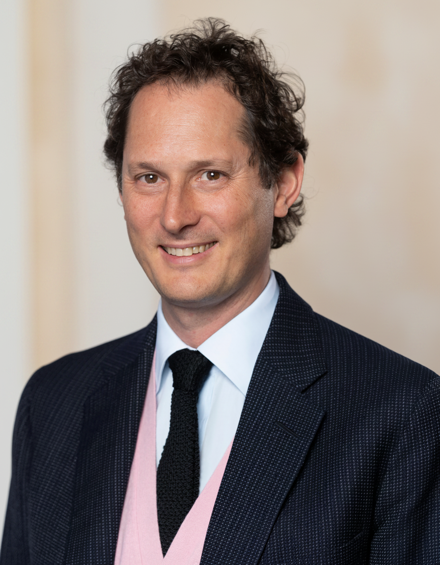 Portrait of John Elkann