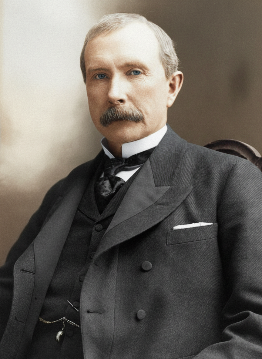 Portrait of John Rockefeller