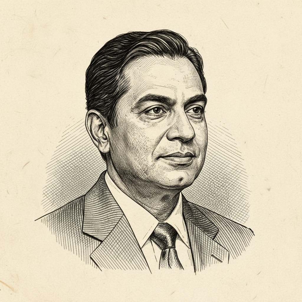 Portrait of K. V. Kamath