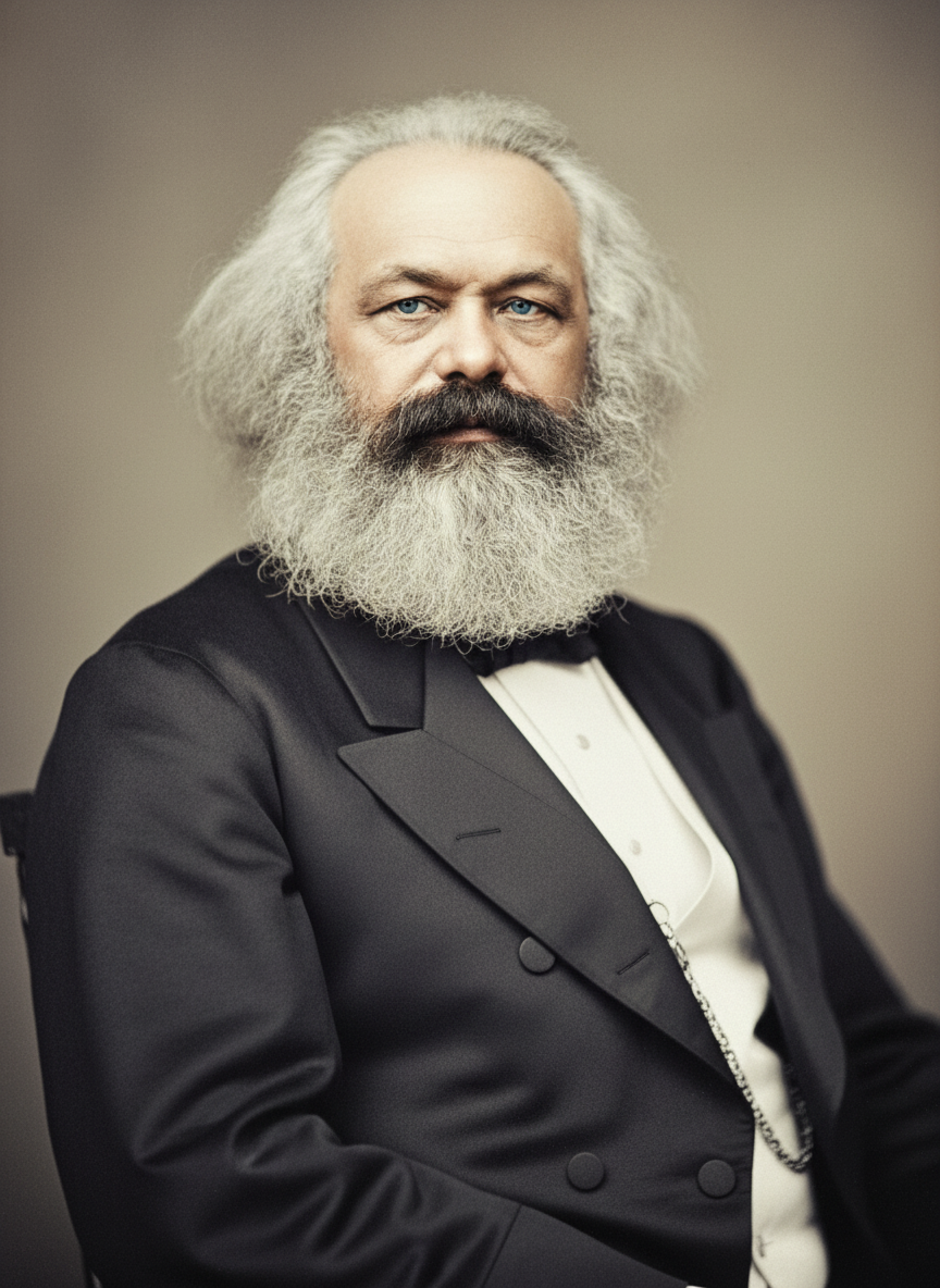 Portrait of Karl Marx