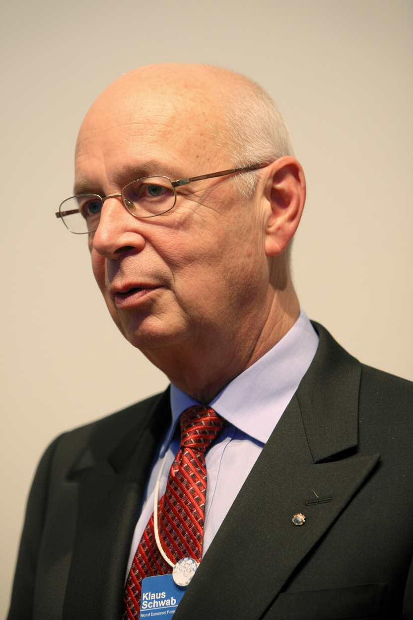 Portrait of Klaus Schwab
