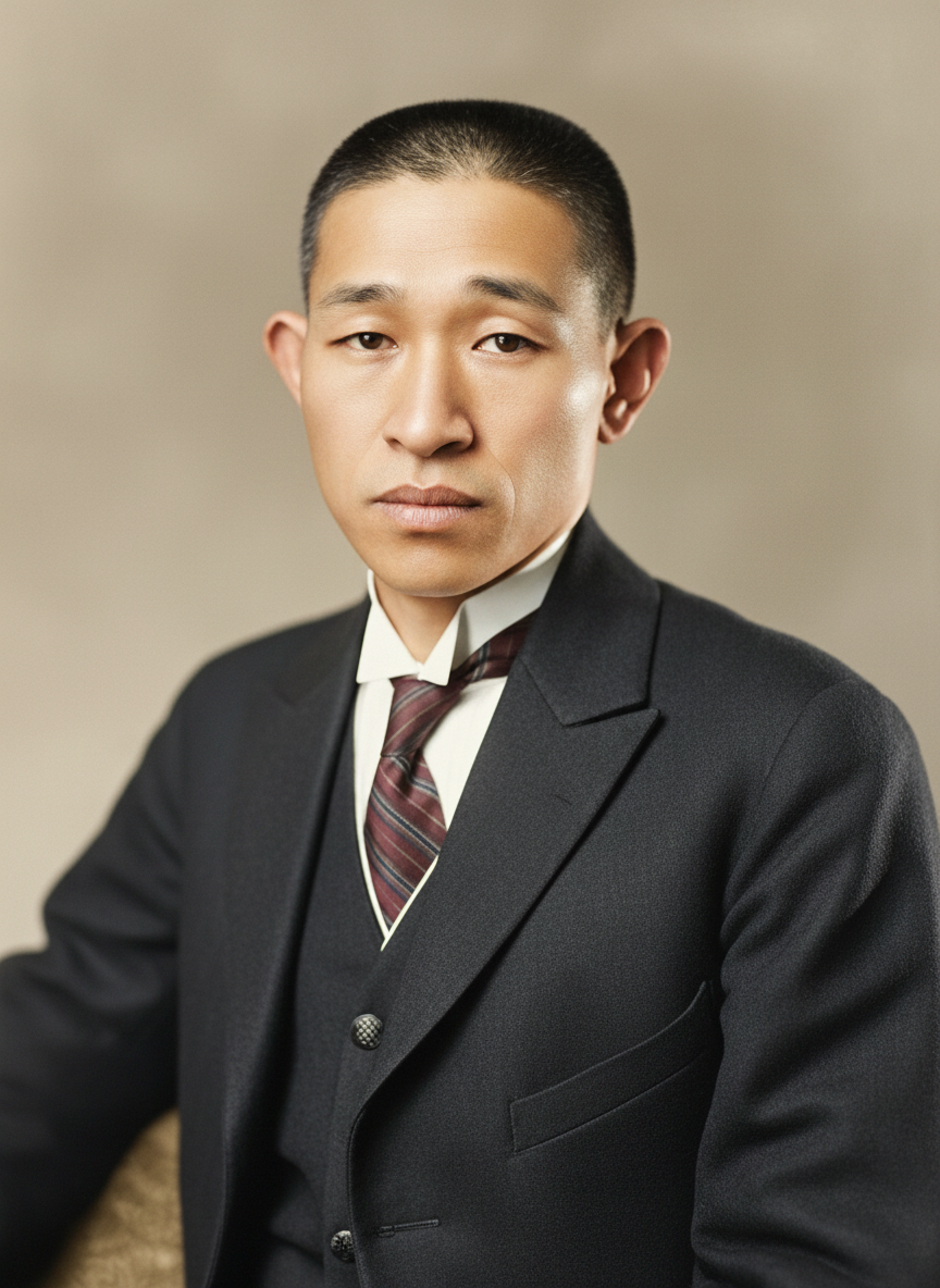 Portrait of Konosuke Matsushita