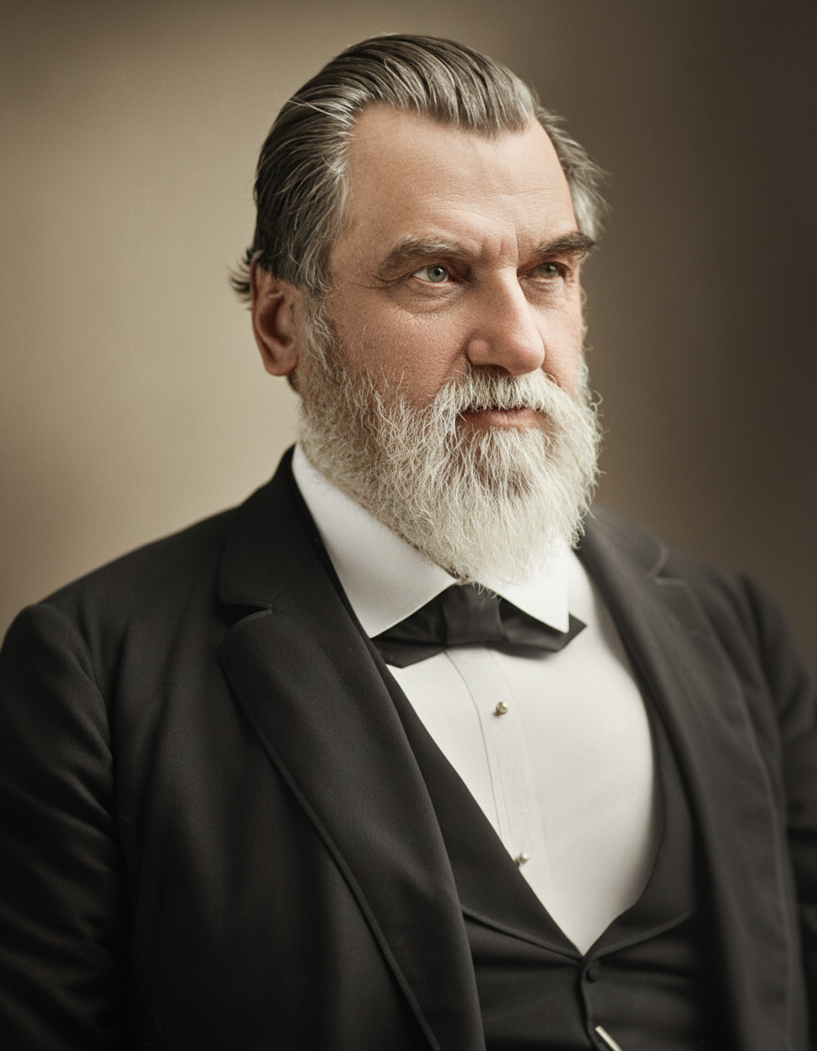 Portrait of Leland Stanford
