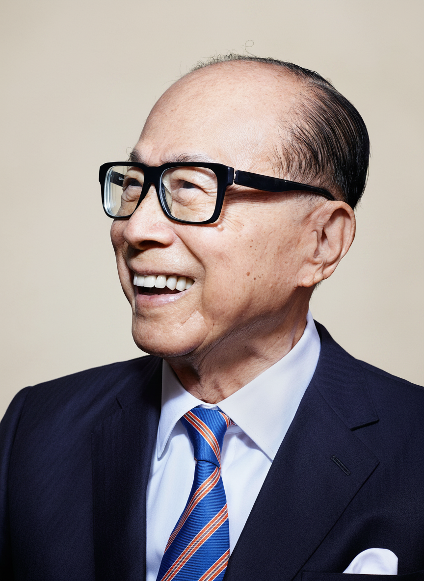 Portrait of Li Ka-shing