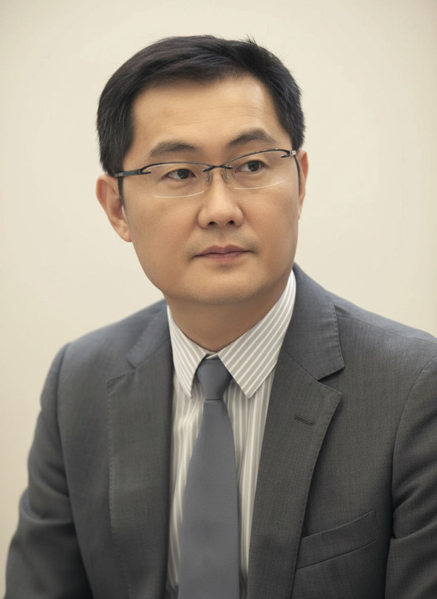 Portrait of Ma Huateng