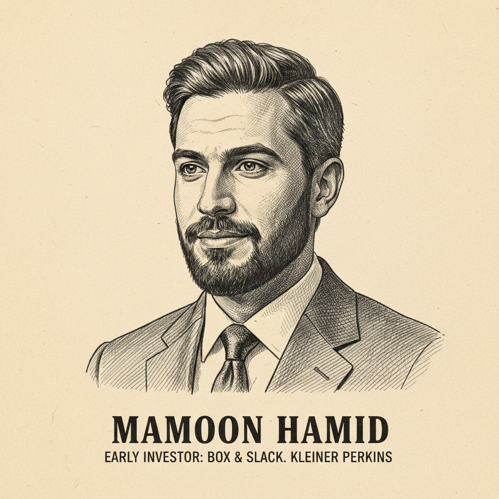 Portrait of Mamoon Hamid