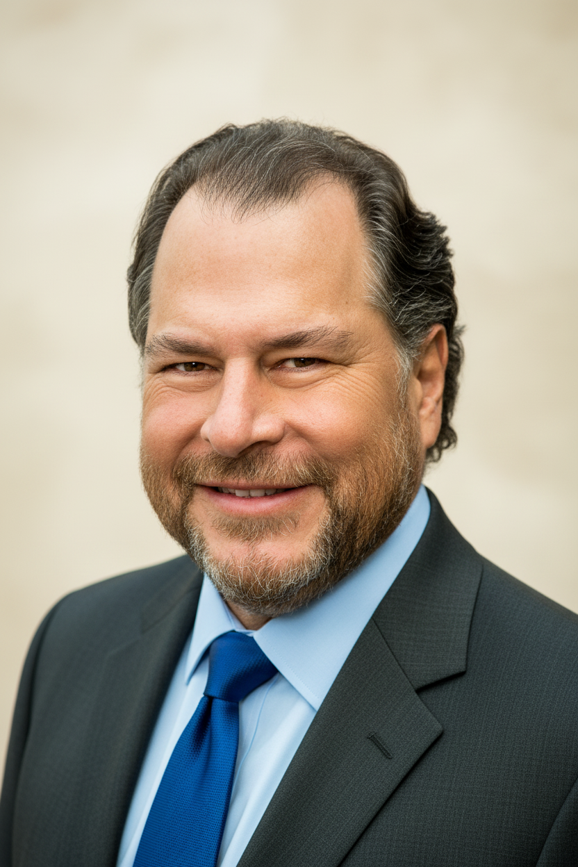 Portrait of Marc Benioff