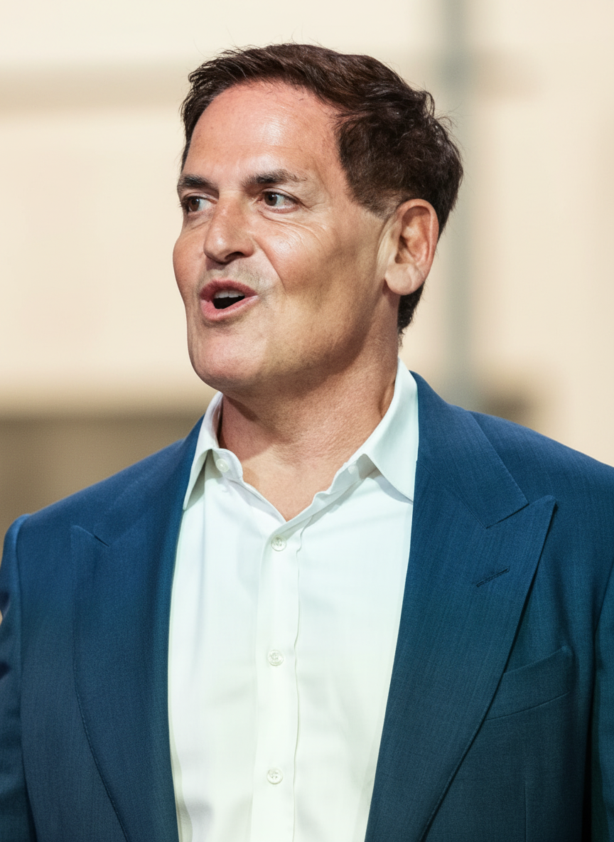 Portrait of Mark Cuban