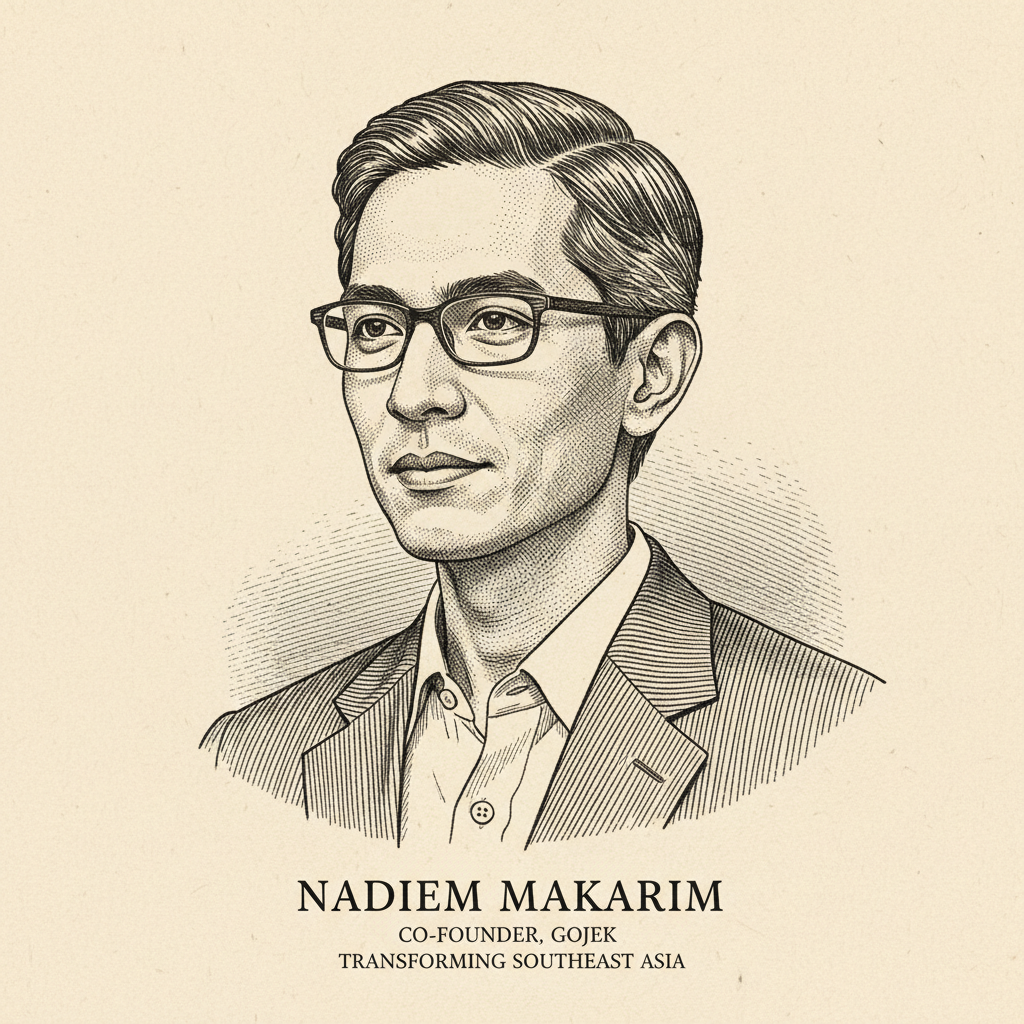 Portrait of Nadiem Makarim
