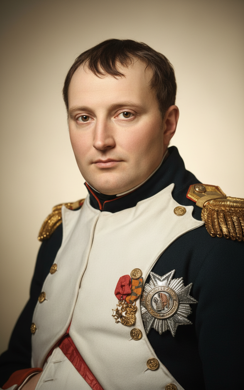 Portrait of Napoleon Bonaparte