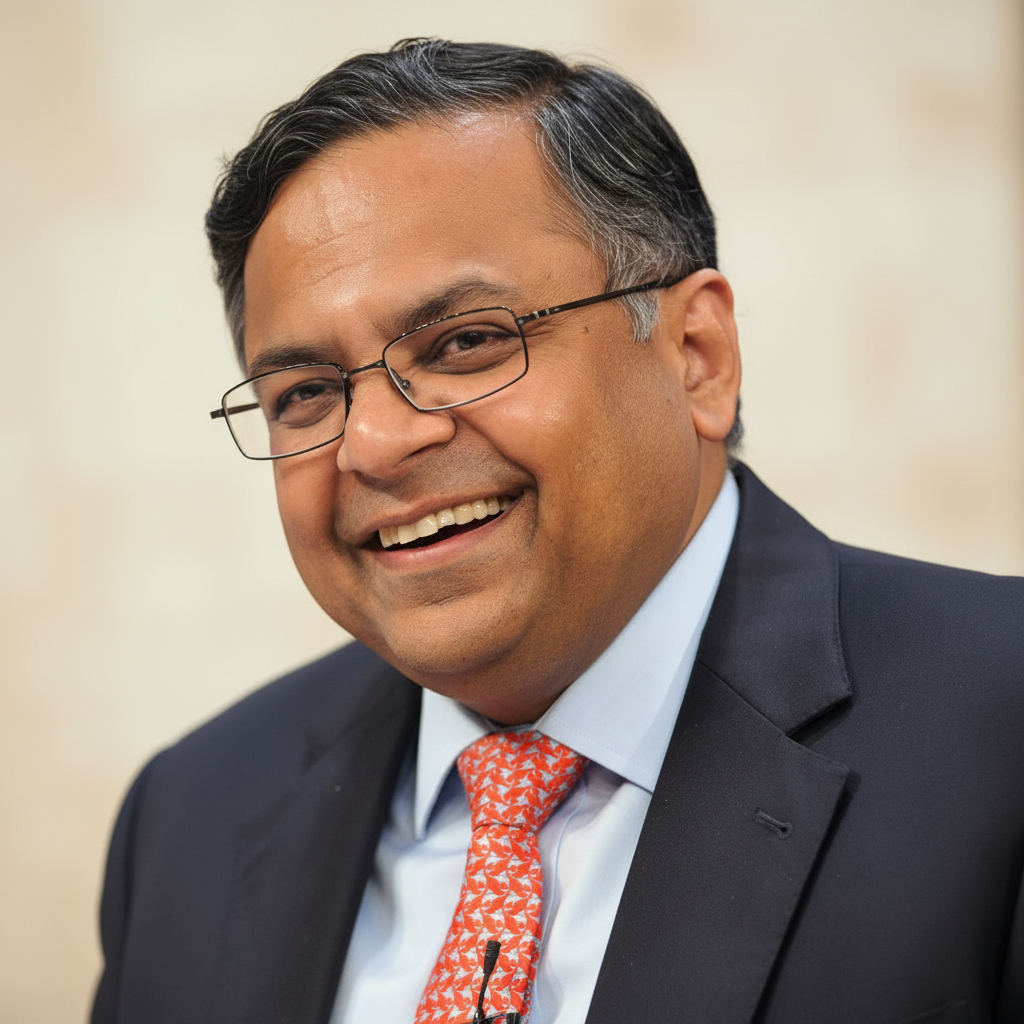 Portrait of Natarajan Chandrasekaran