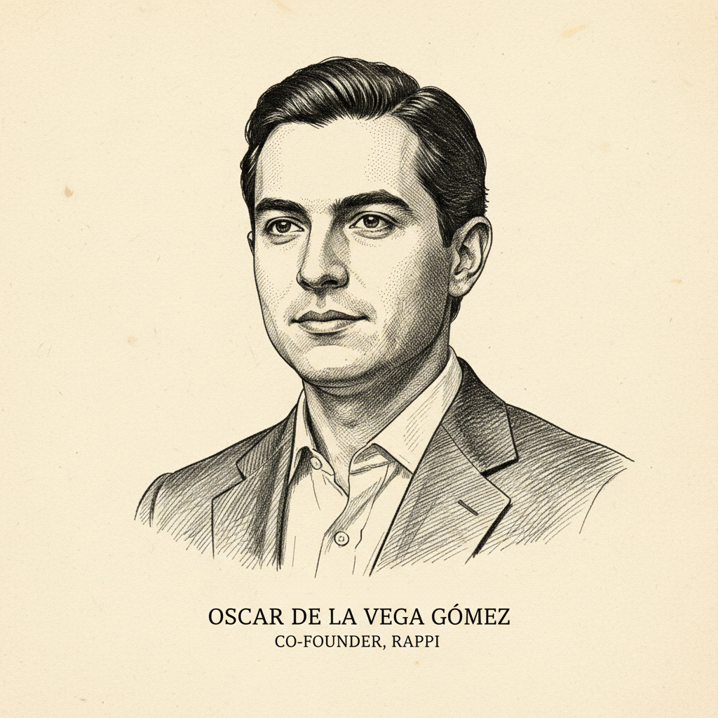 Portrait of Oscar de la Vega Gomez