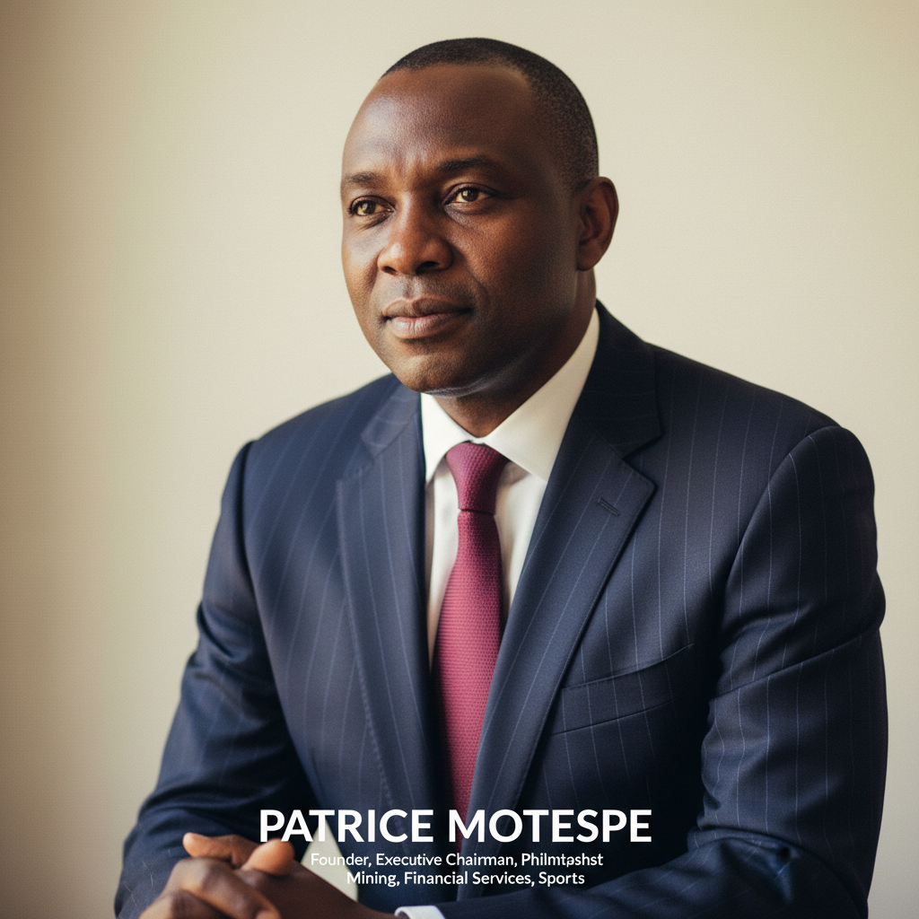Portrait of Patrice Motsepe