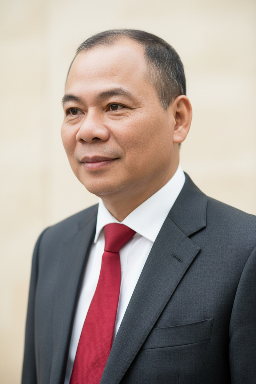 Portrait of Pham Nhat Vuong