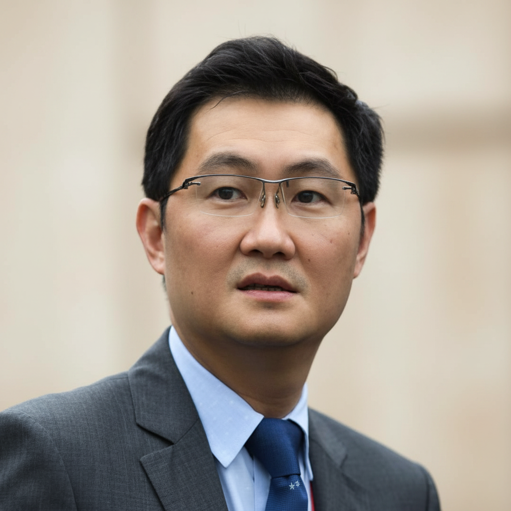 Portrait of Pony Ma Huateng