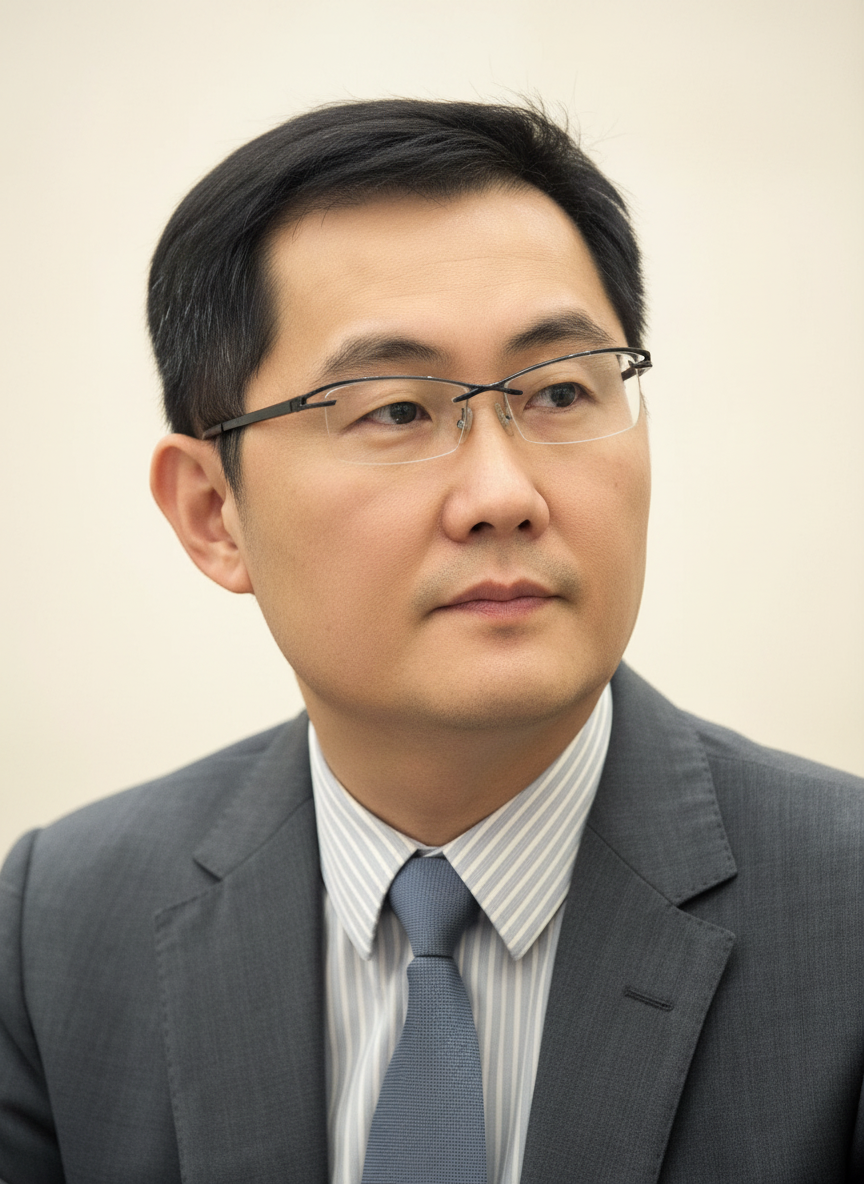 Portrait of Pony Ma