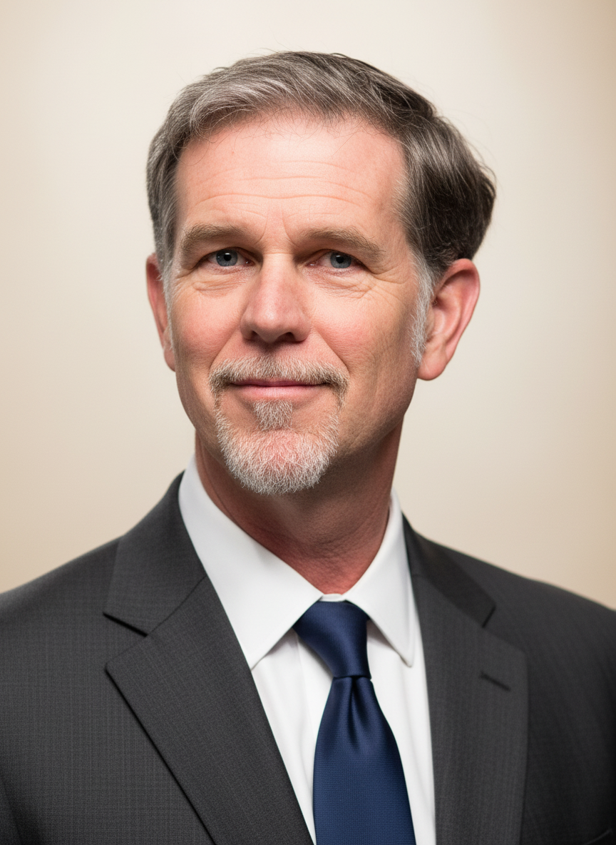 Portrait of Reed Hastings