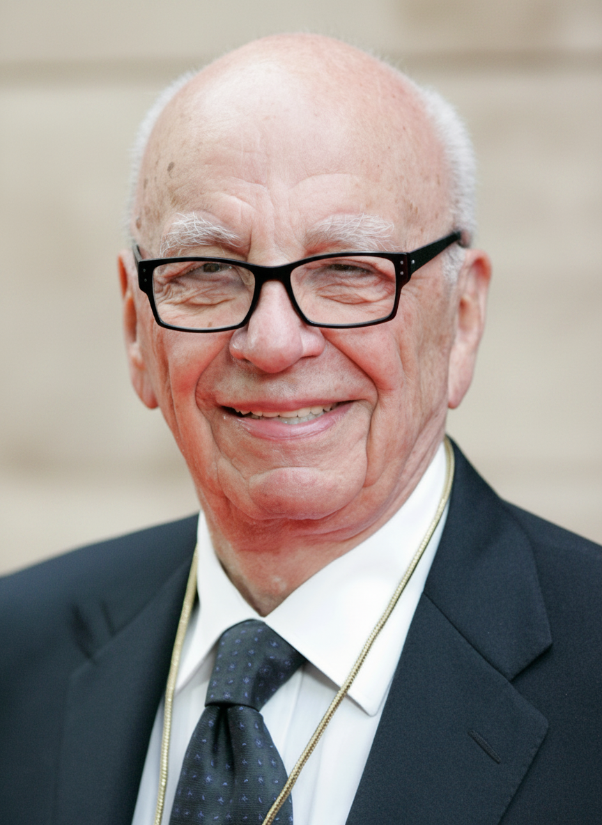 Portrait of Rupert Murdoch
